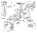Page B Diagram and Parts List for 9446-1  Briggs and Stratton Generator
